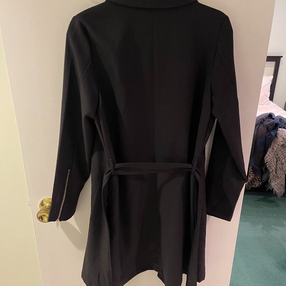 Vero Moda Black Trench Jacket - Picture 2 of 5